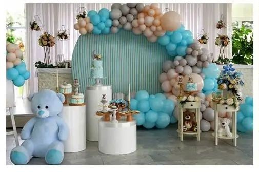 Full balloon decoration Candy Bar and props